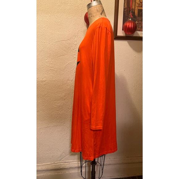 Roshop Pumpkin Face Dress with Pockets NWOT Size XL - Picture 4 of 8